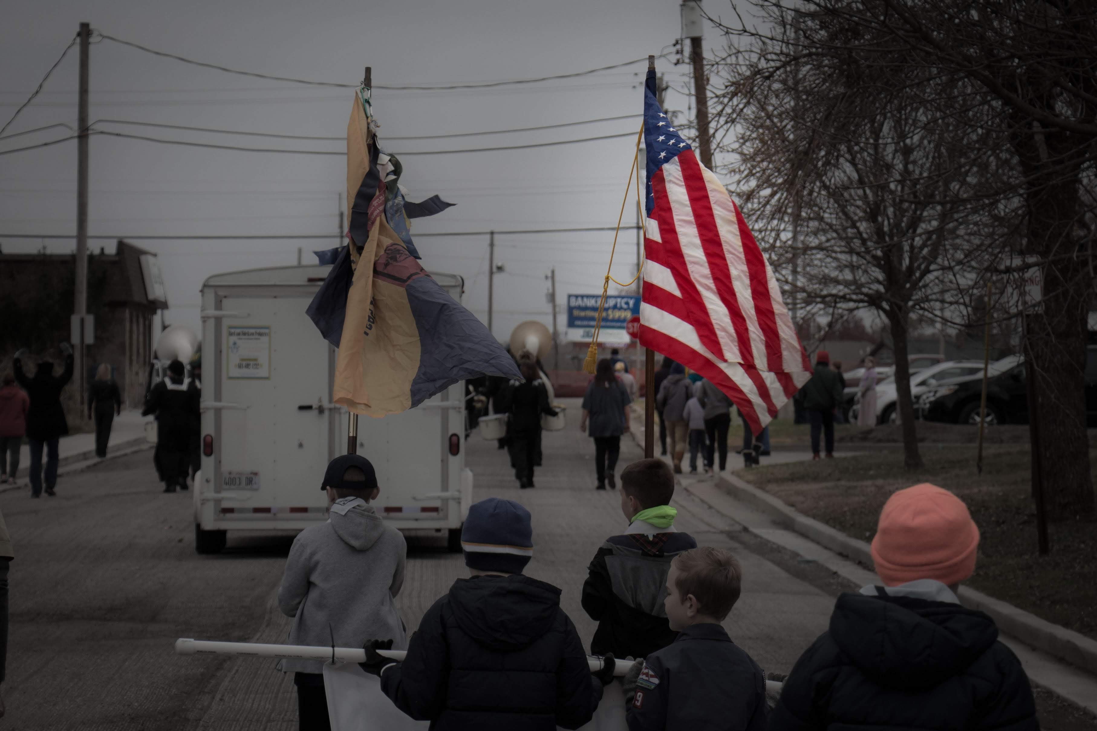 Troop 1086 Veterans Day Parade
