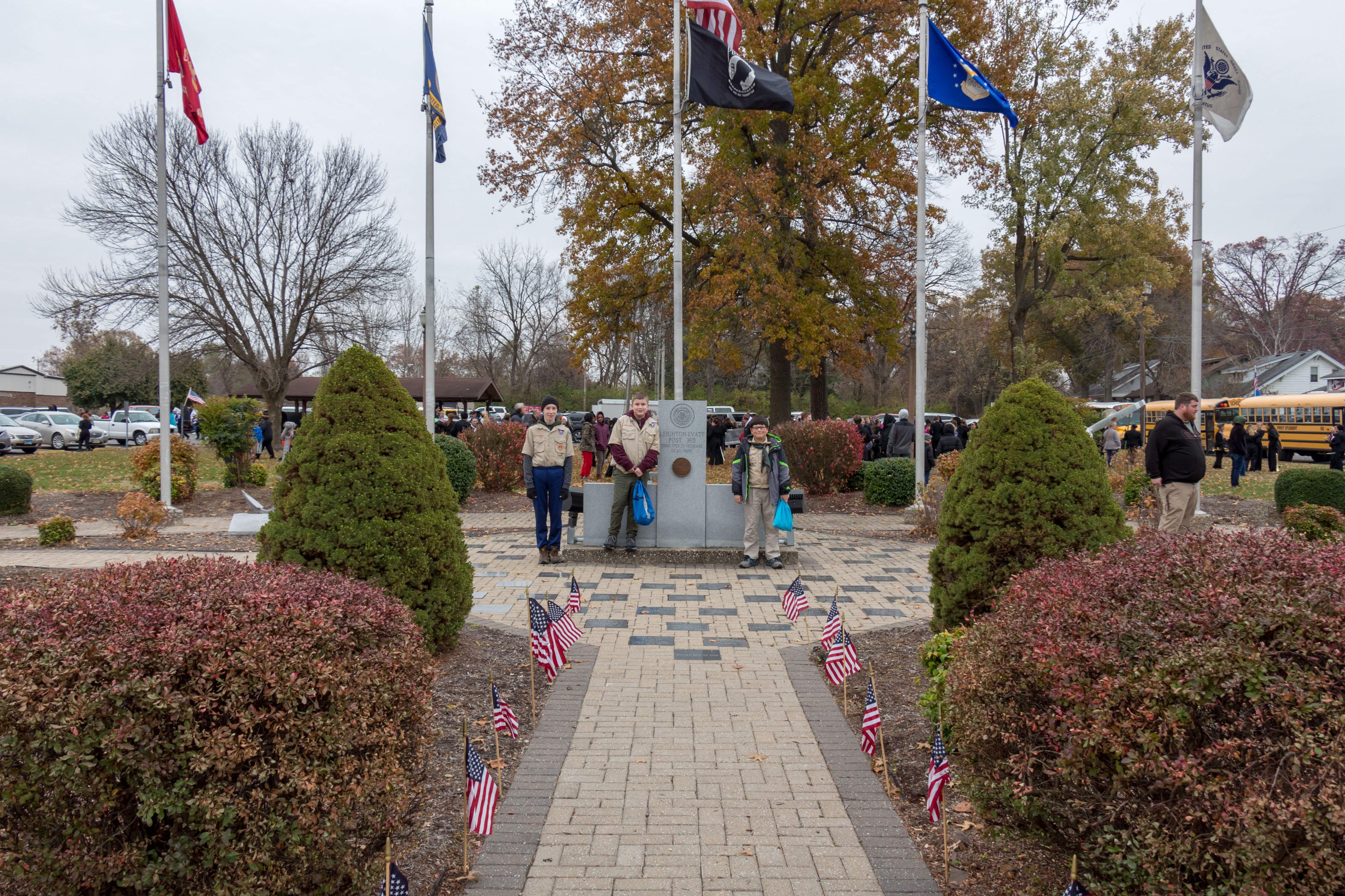 Troop 1086 Veterans Day Parade
