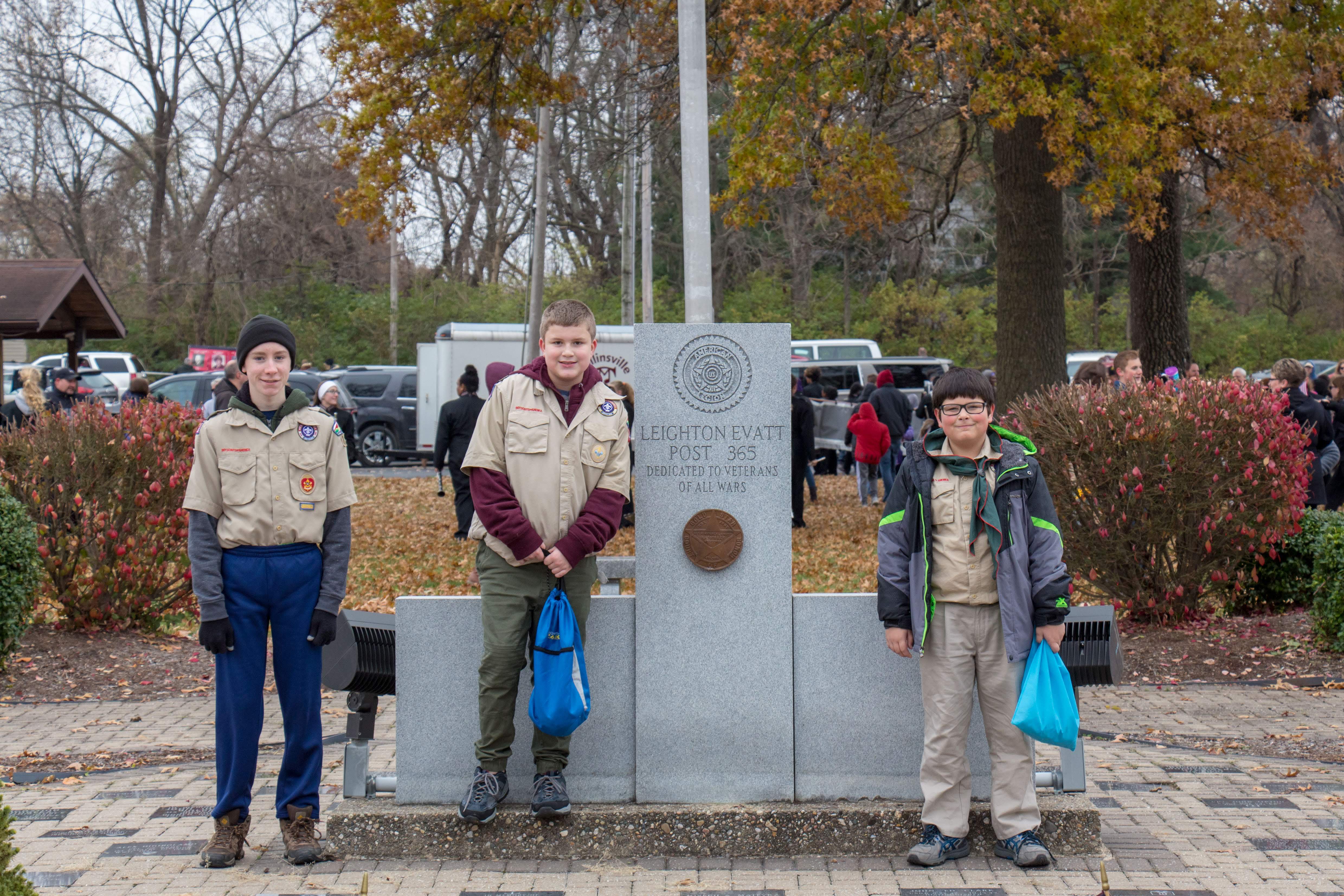 Troop 1086 Veterans Day Parade