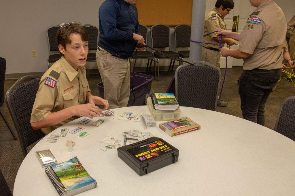 Troop 1086 - Troop Meeting - Klondike Prep