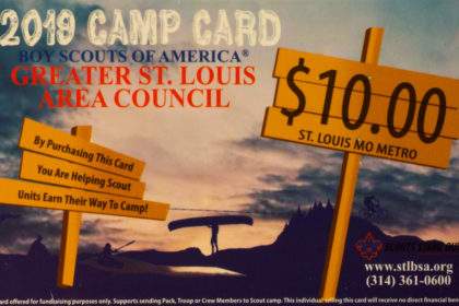 Troop 1086 Camp Cards
