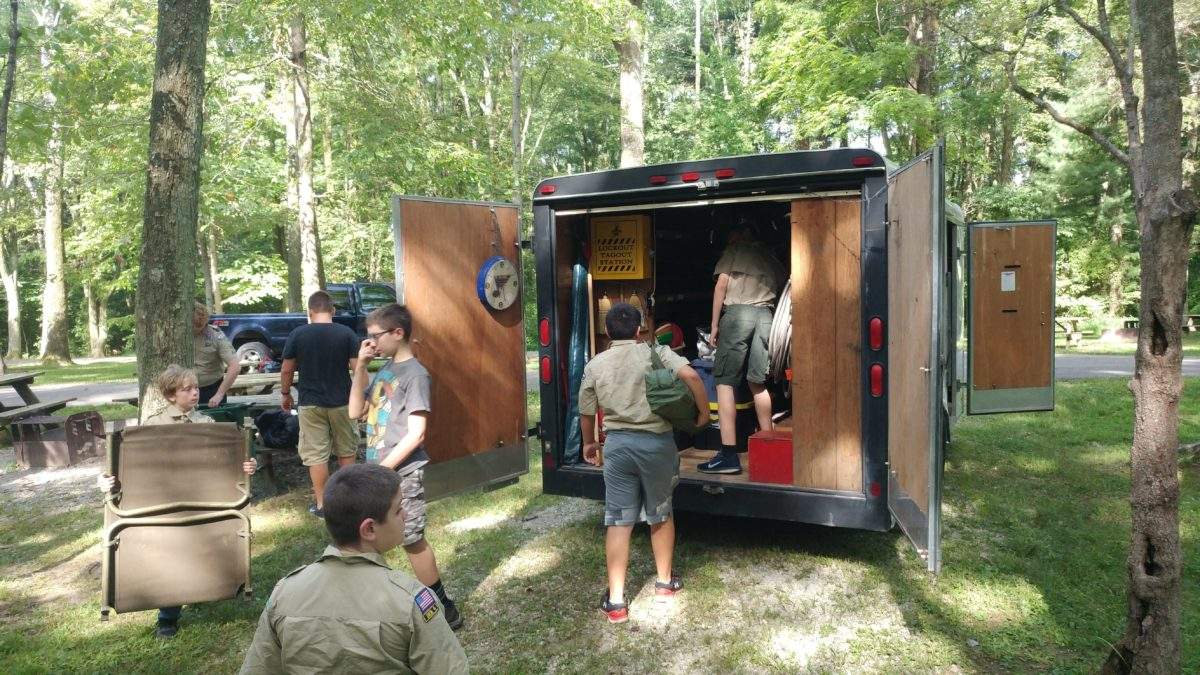 Time to pack up camp