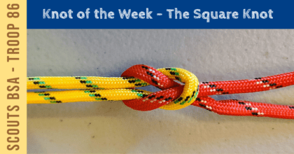 Troop 86 - Square Knot