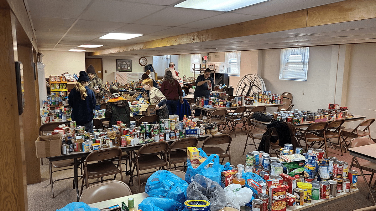 Scouting For Food 2022 - Troop 86