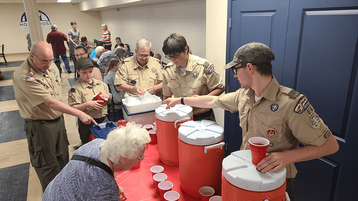 2023-05-22 Church Picnic - Troop 86