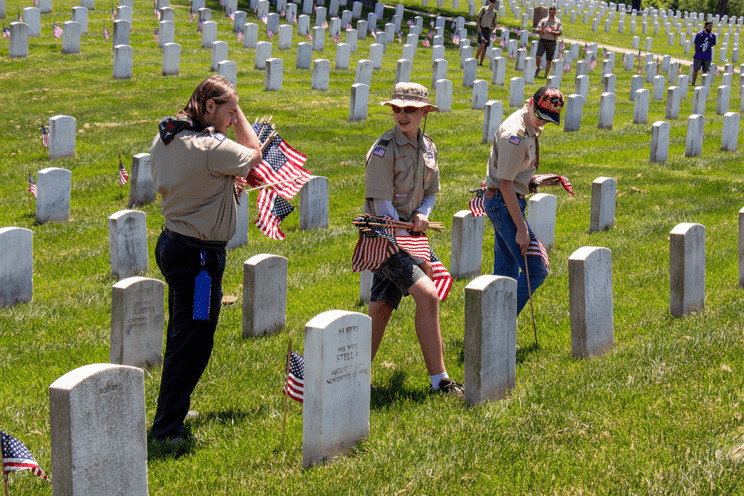 2023-05-28 Jefferson Barracks Good Turn Event - Troop 86