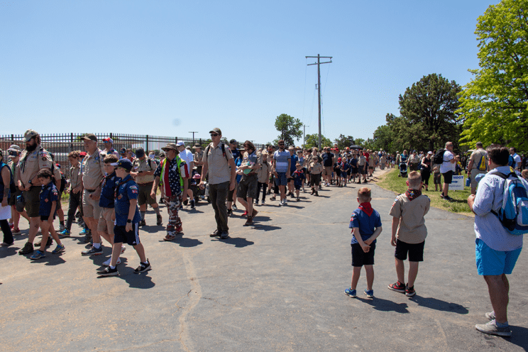 2023-05-28 Jefferson Barracks Good Turn Event - Troop 86