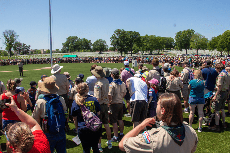 2023-05-28 Jefferson Barracks Good Turn Event - Troop 86